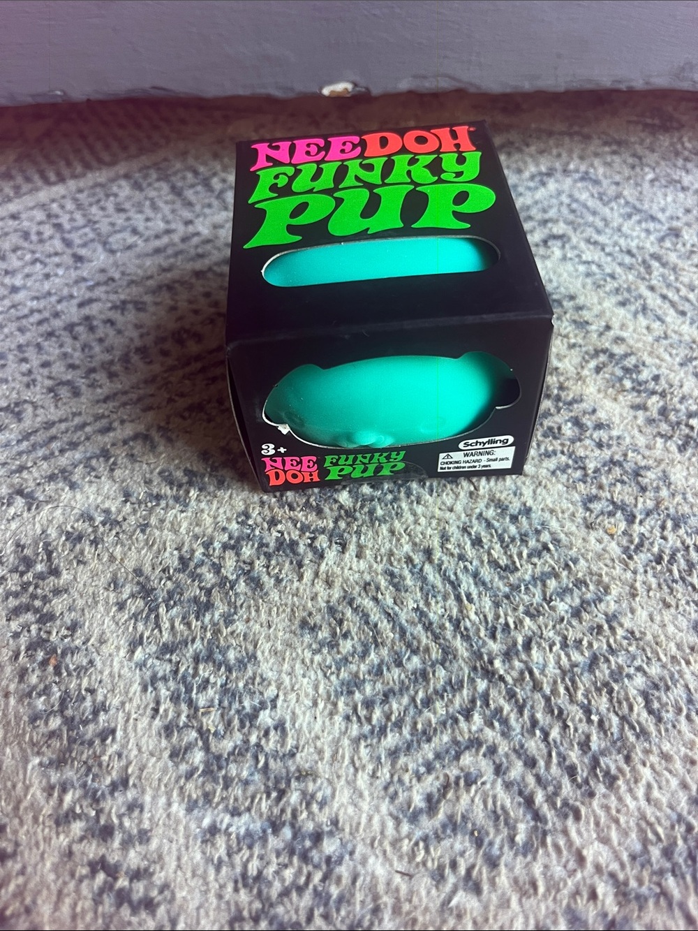 Needoh Funky Pup Stress Toy - Teal